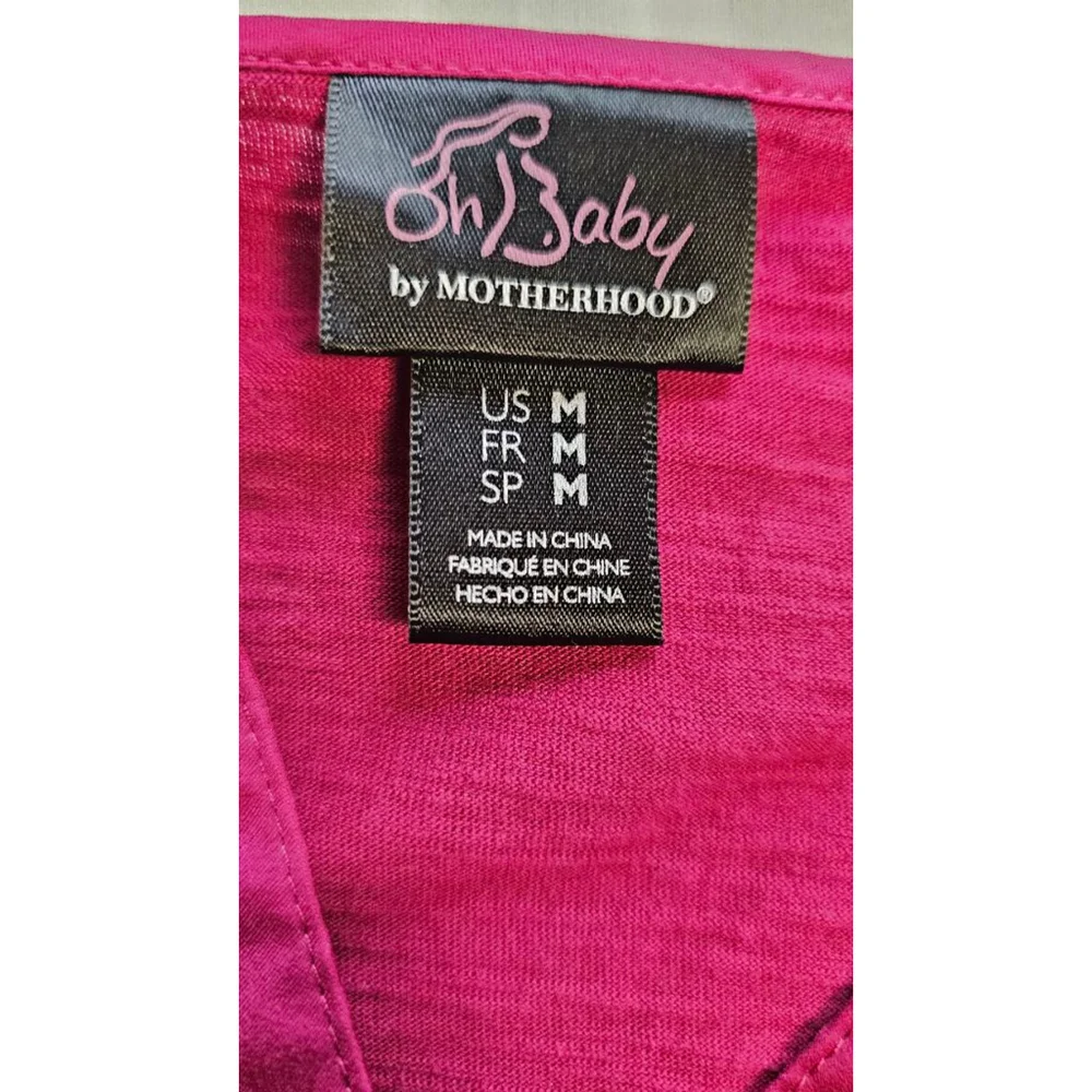 Motherhood Maternity Oh Baby Tunic Top Size Medium - Picture 4 of 7
